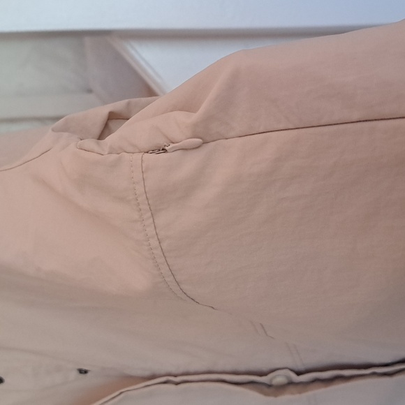 Wilo The Label Cream Parachute  Windbreaker Shirt Jacket - Picture 7 of 9